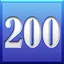 200 levels finished icon