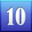 10 levels finished icon