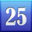 25 levels finished icon
