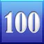 100 levels finished icon