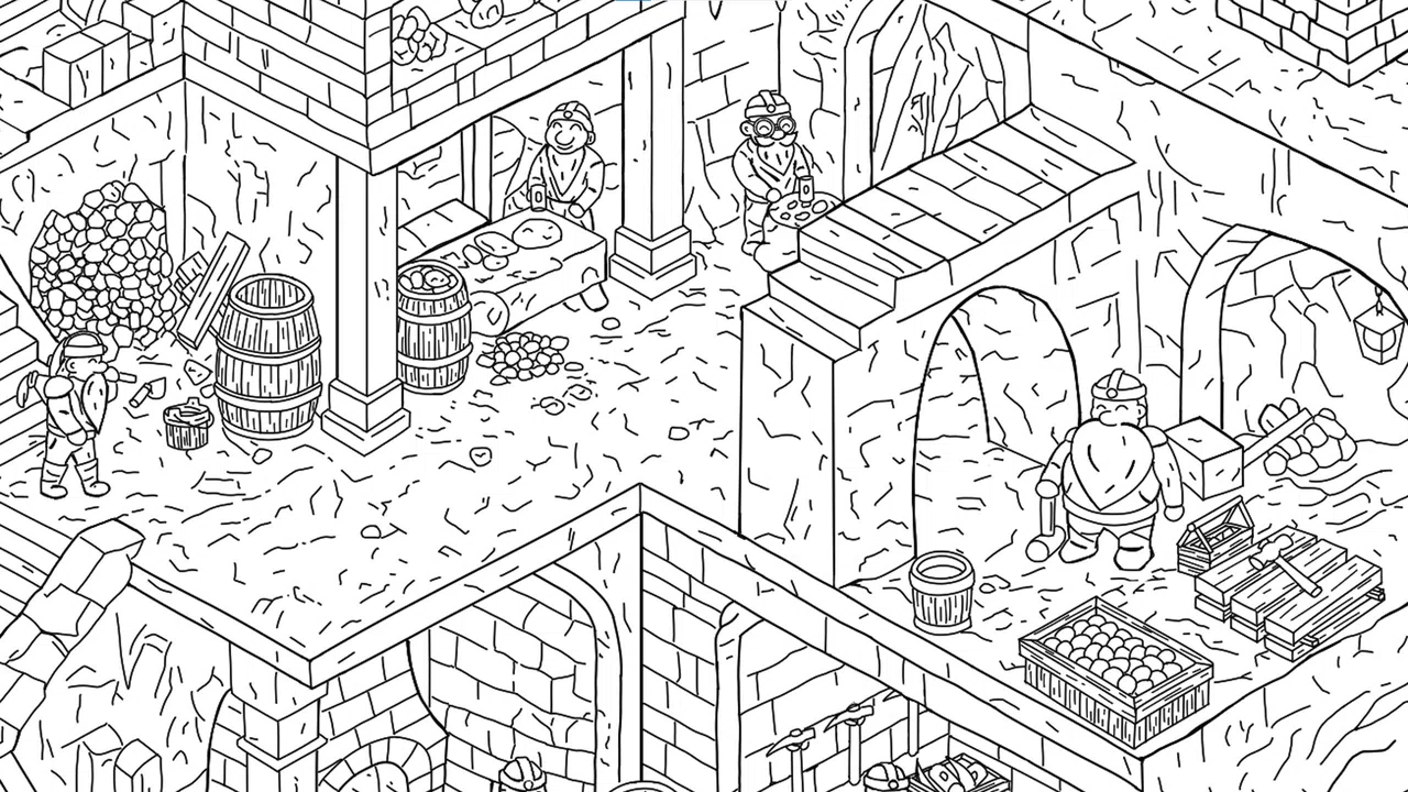 Find Meow in Dwarf Mines Screenshot 4
