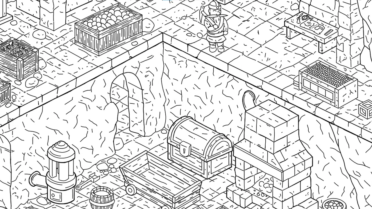 Find Meow in Dwarf Mines Screenshot 0