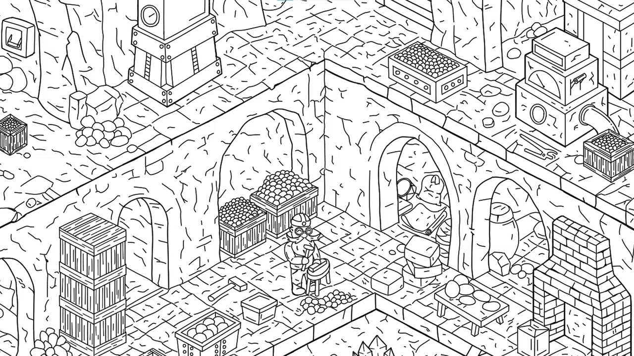 Find Meow in Dwarf Mines Screenshot 3