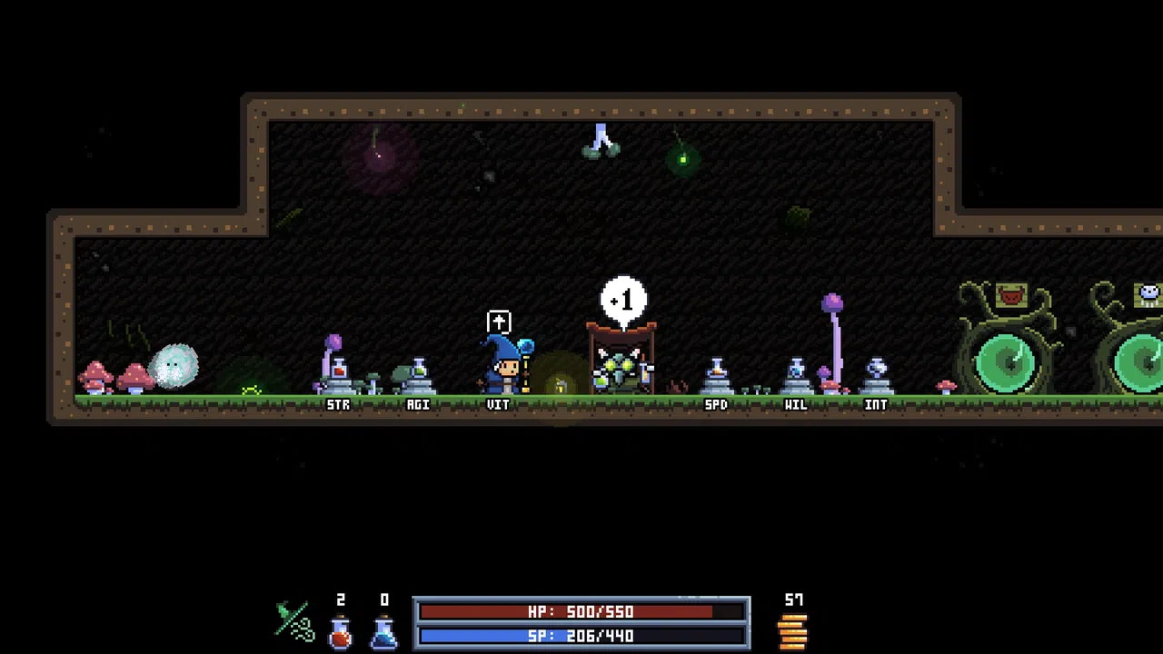 Warrior Mage or Rogue alike Demo Screenshot 0