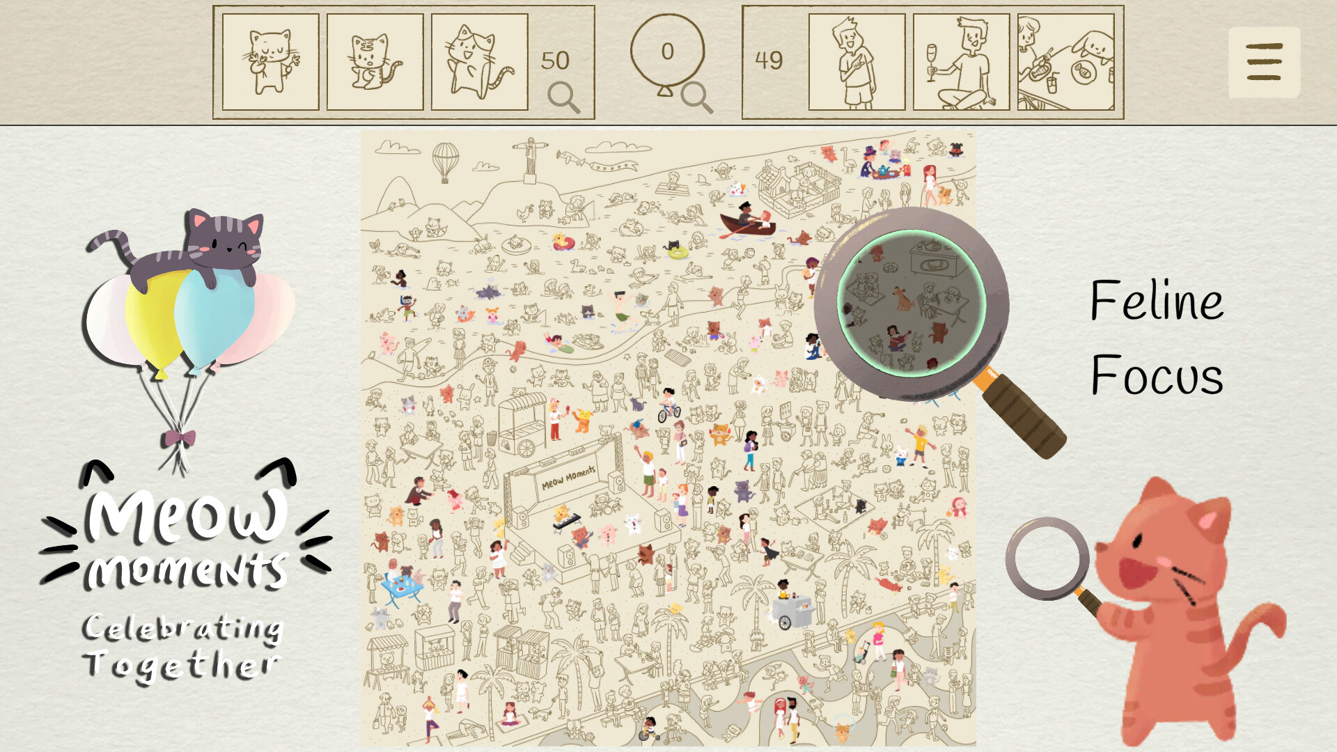 Meow Moments: Celebrating Together Screenshot 2