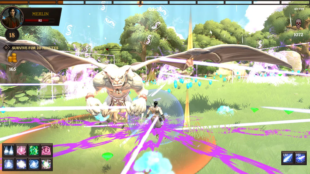 Merlin Survivors Screenshot 1