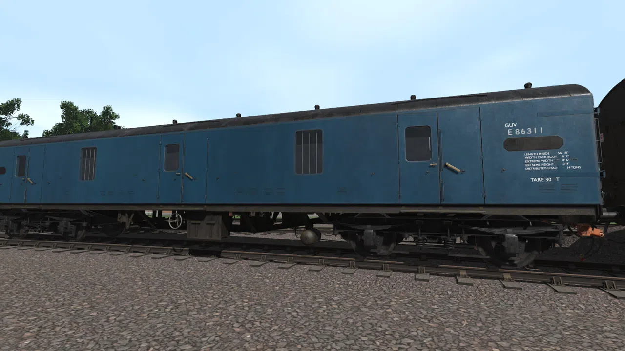 Trainz 2019 DLC - BR GUV Wagon Pack - Late Screenshot 3