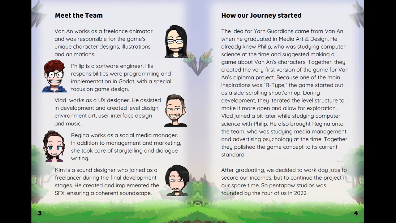 Yarn Guardians – Official Concept Art Book Screenshot 2