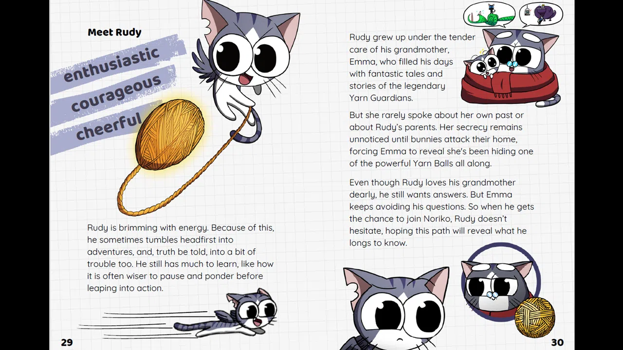 Yarn Guardians – Official Concept Art Book Screenshot 1