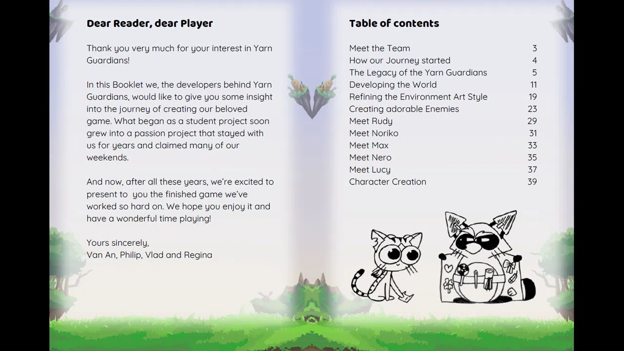 Yarn Guardians – Official Concept Art Book Screenshot 0