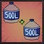 1.000 liters of water icon