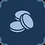 A penny saved is a penny earned icon