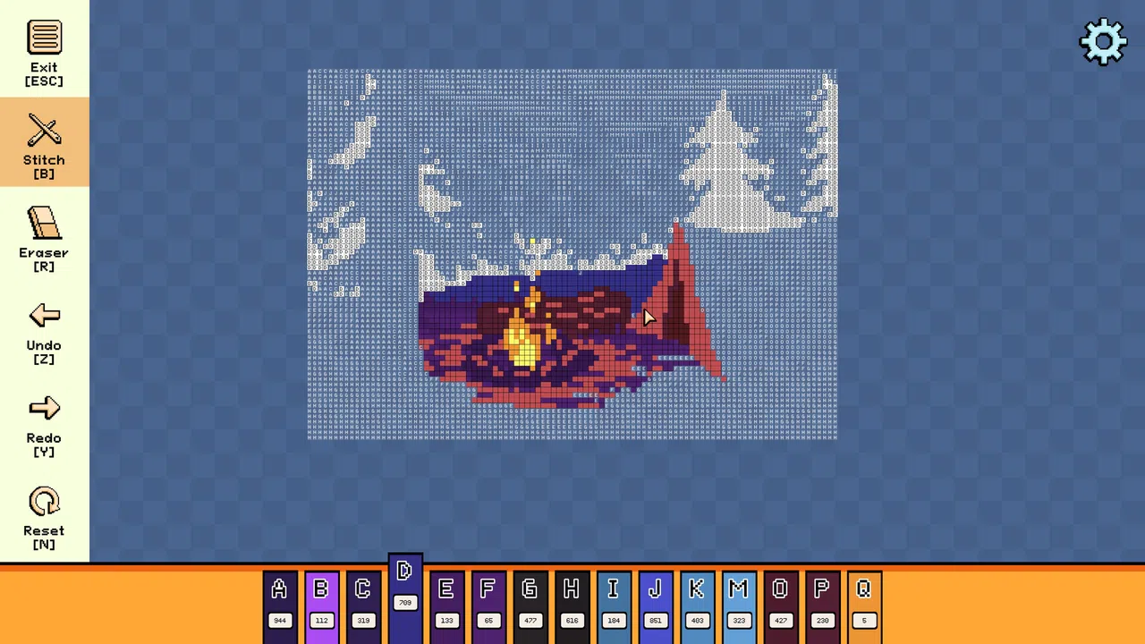 Pixel Cross Stitch - Vacations Pack Screenshot 1