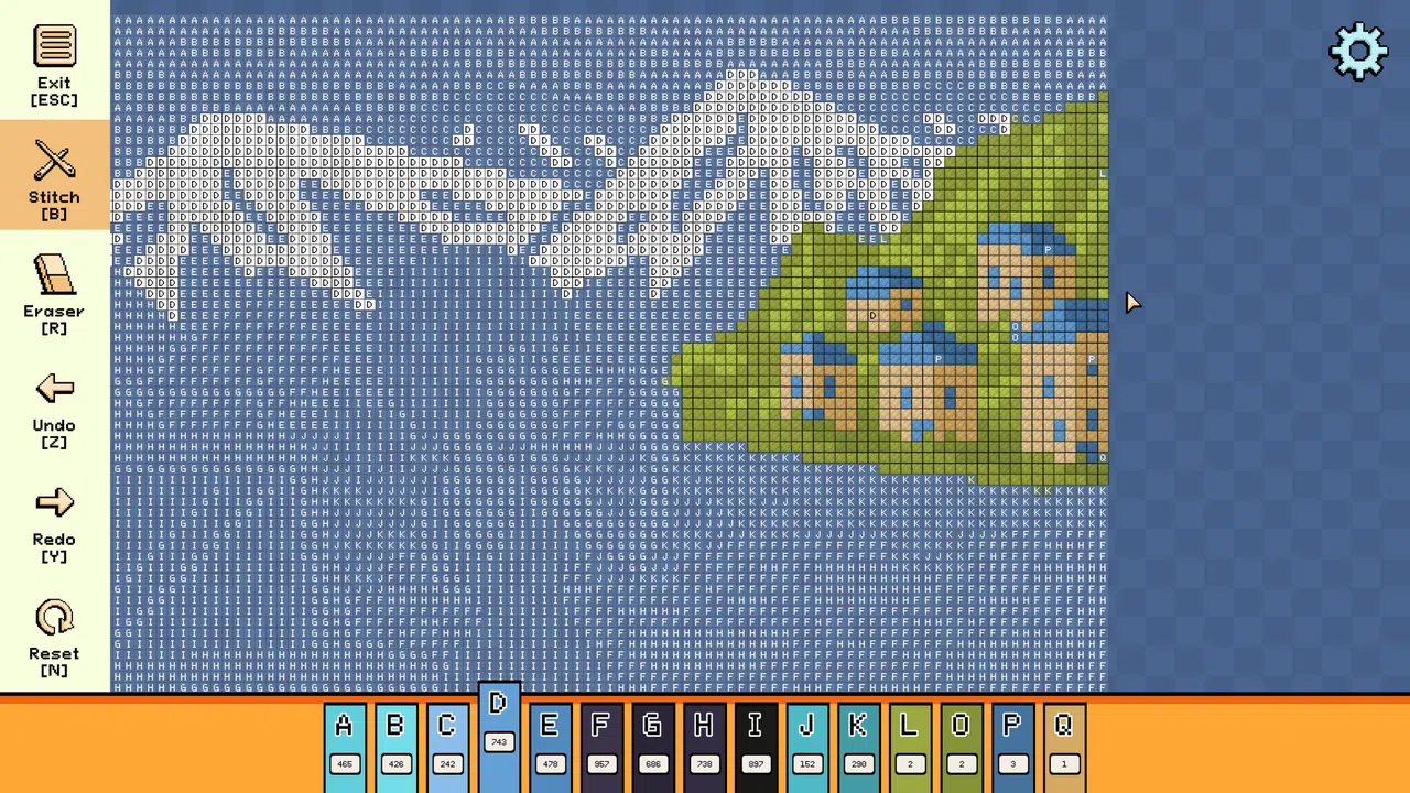 Pixel Cross Stitch - Vacations Pack Screenshot 3