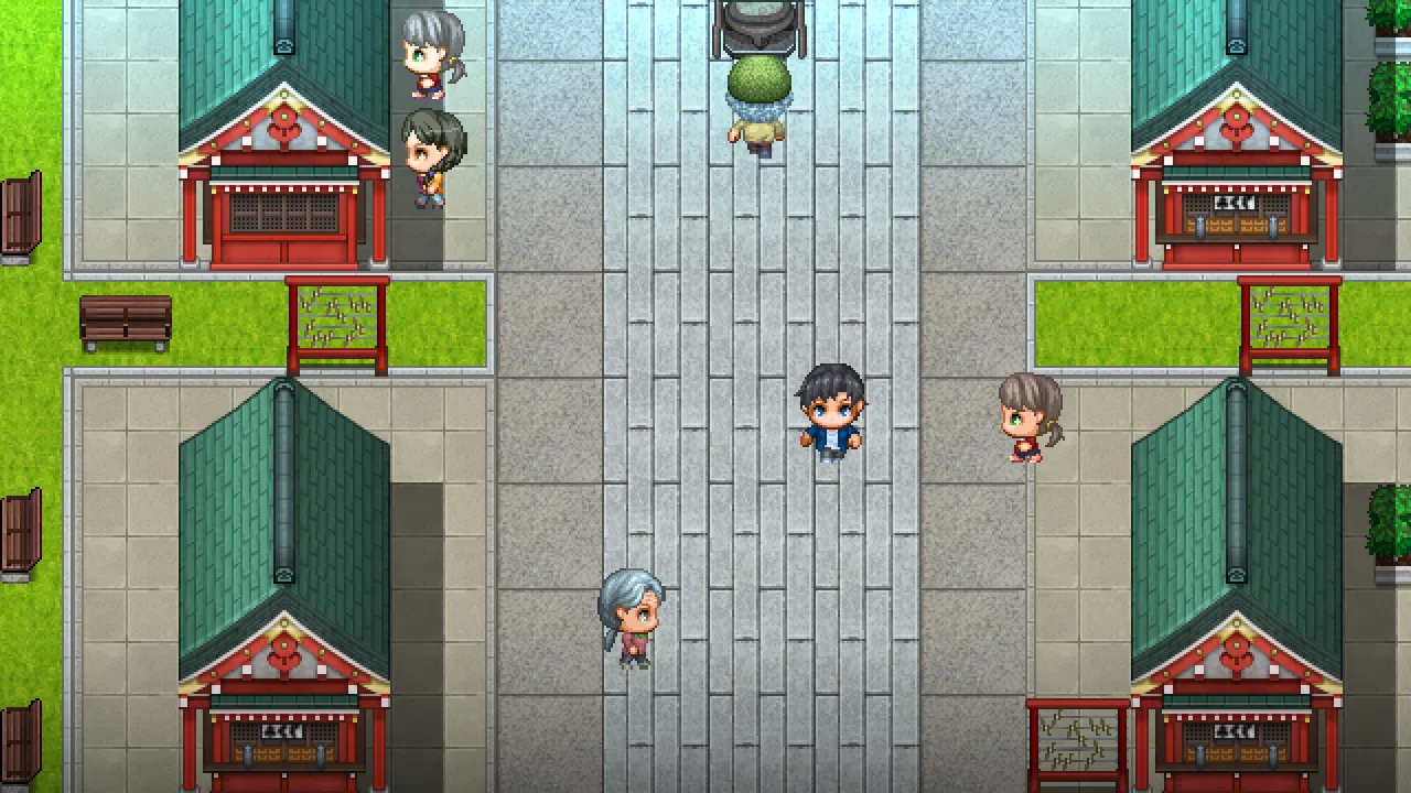 RPG Maker MV - SERIALGAMES Japan travel spots Asakusa set Screenshot 1