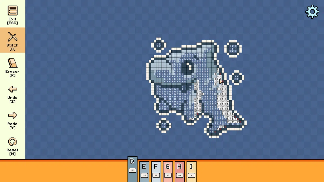 Pixel Cross Stitch - Cute Pack 2 Screenshot 1