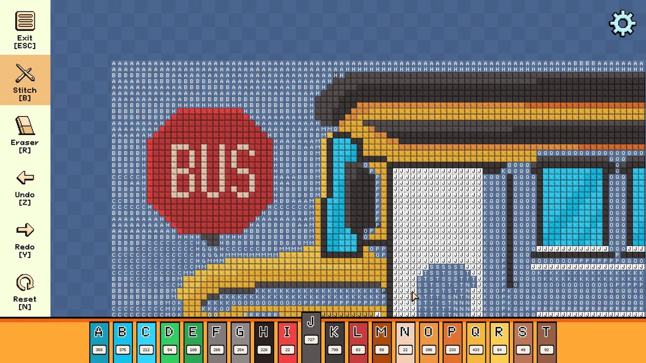 Pixel Cross Stitch - Back To School Pack Screenshot 0