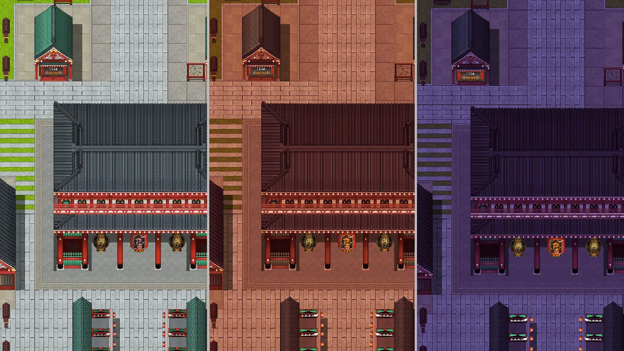 RPG Maker MZ - SERIALGAMES Japan travel spots Asakusa set Screenshot 10
