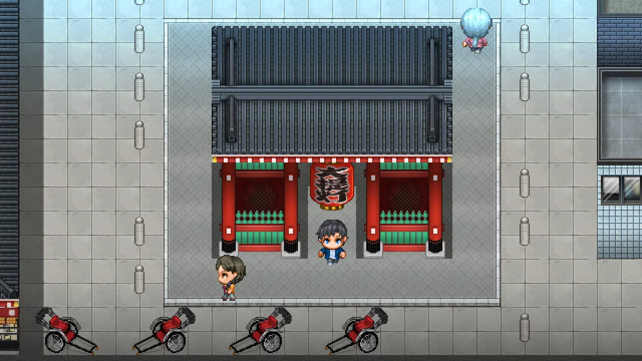 RPG Maker MZ - SERIALGAMES Japan travel spots Asakusa set Screenshot 0