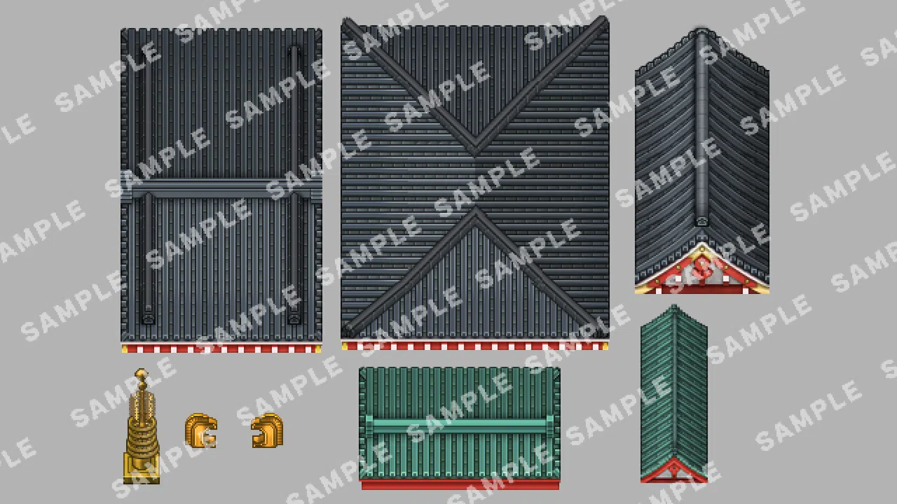 RPG Maker MZ - SERIALGAMES Japan travel spots Asakusa set Screenshot 9