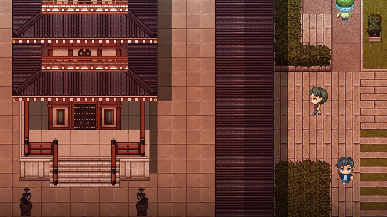 RPG Maker MZ - SERIALGAMES Japan travel spots Asakusa set Screenshot 3