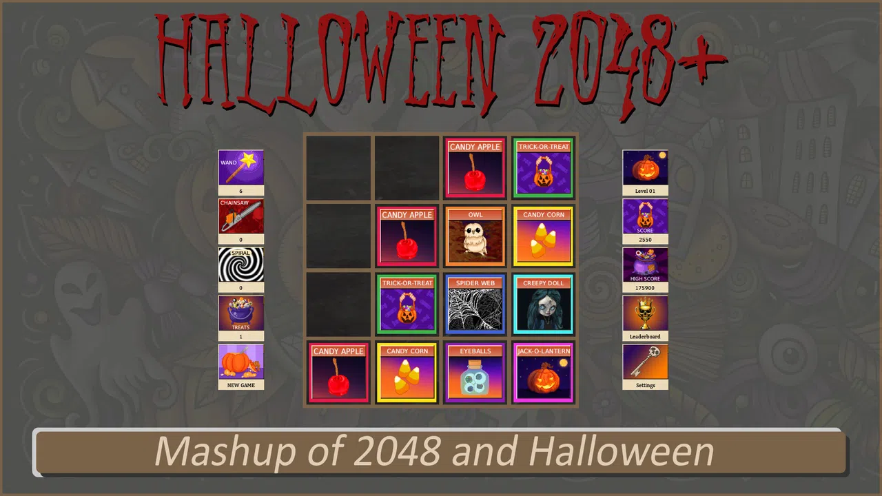 Halloween 2048 Screenshot 0