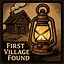 First Village Found icon
