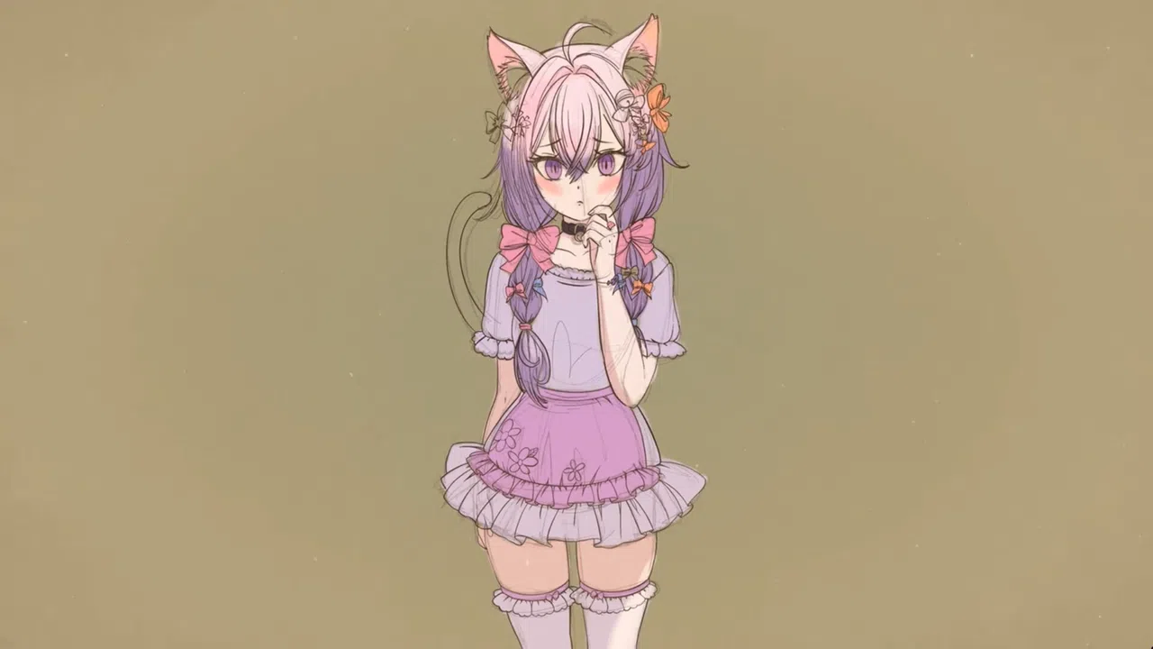 Nekopedia: Find Her Tail. The official Artbook Screenshot 4