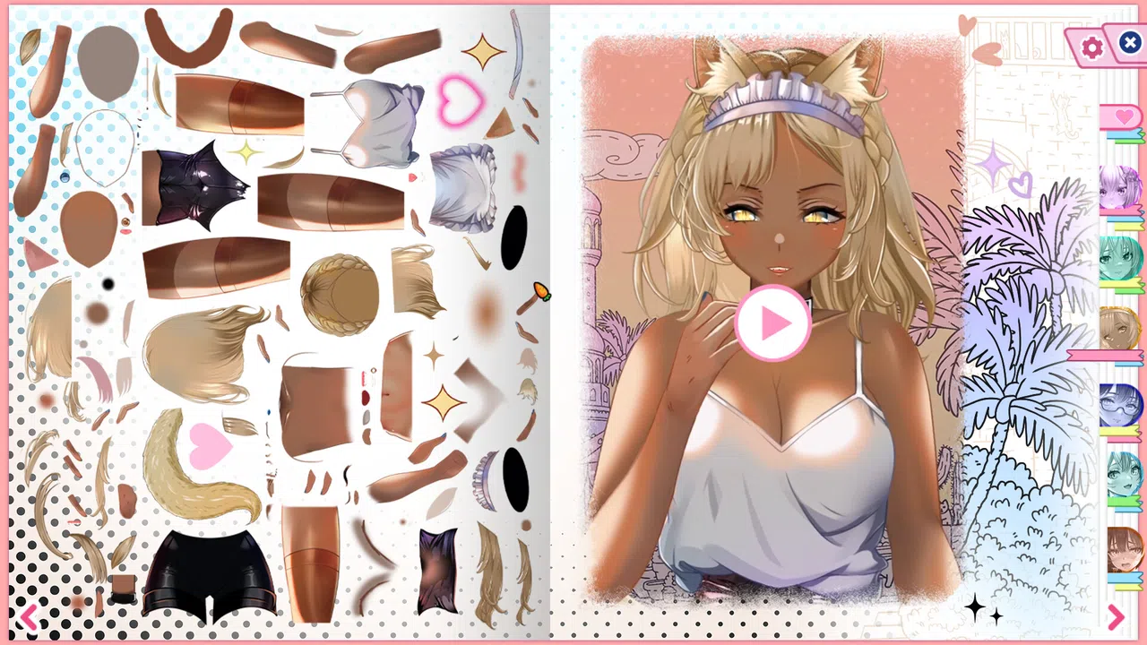Nekopedia: Find Her Tail. The official Artbook Screenshot 3