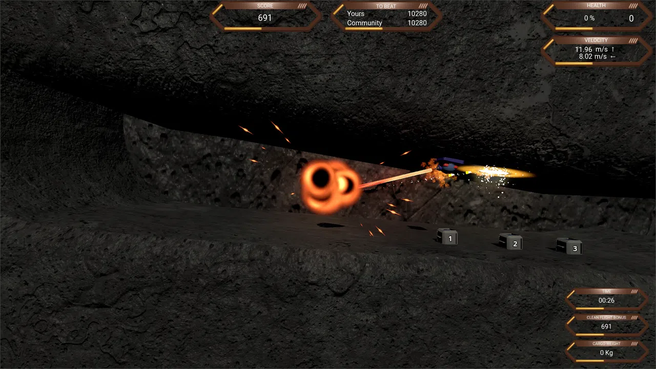 RocketShip Go Up Demo Screenshot 9