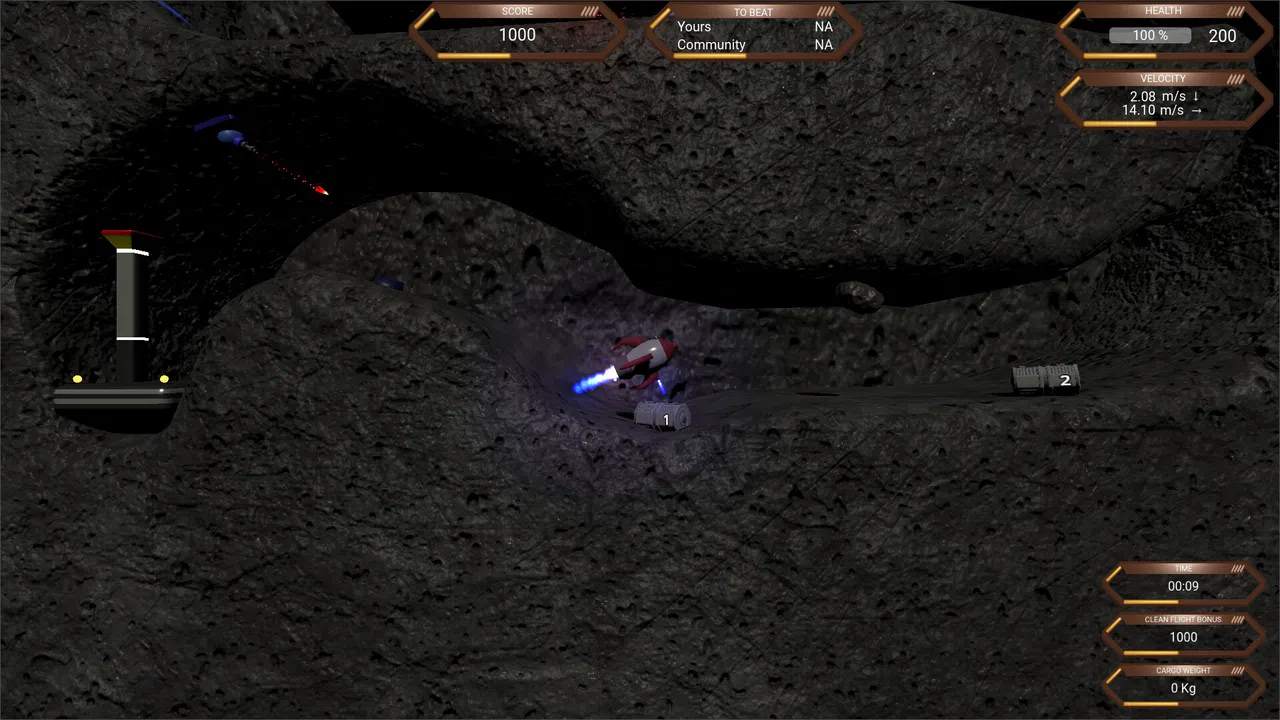 RocketShip Go Up Demo Screenshot 4
