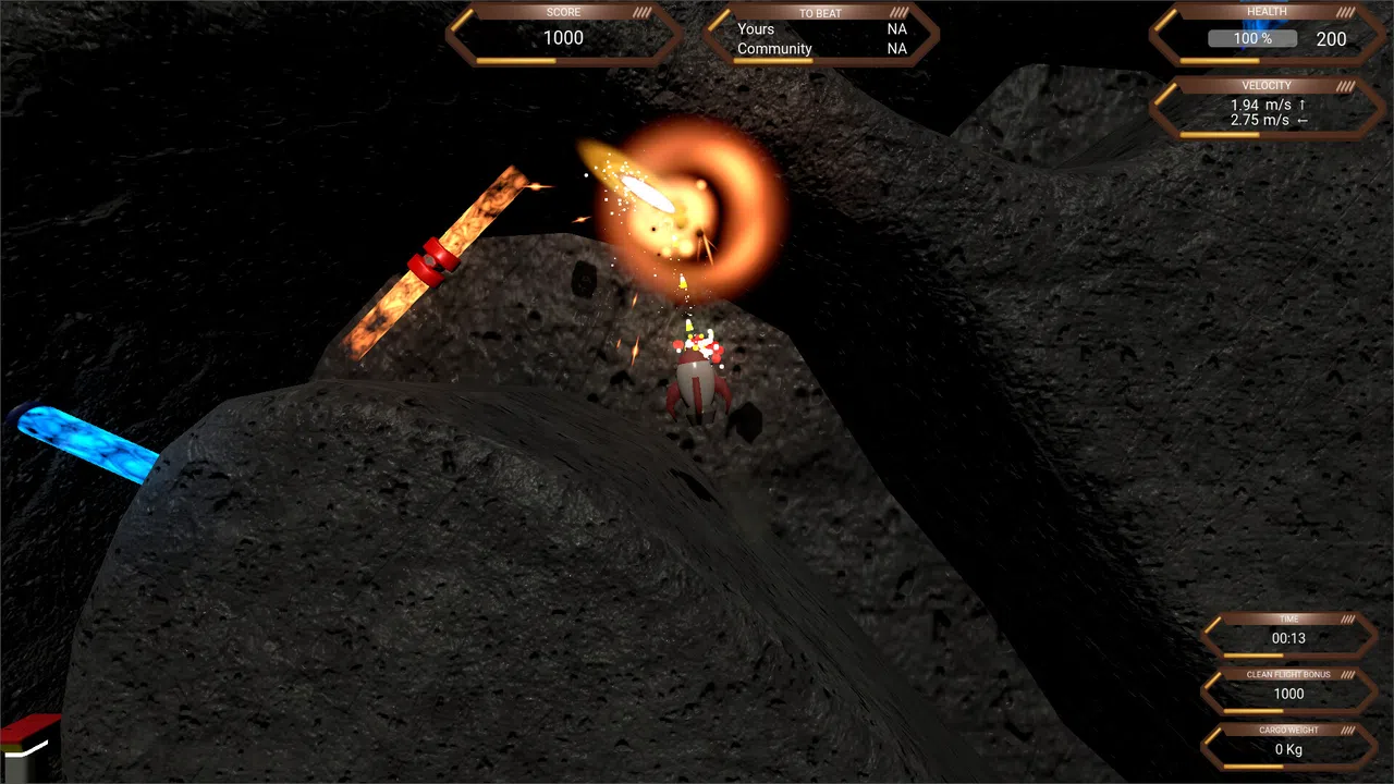 RocketShip Go Up Demo Screenshot 2