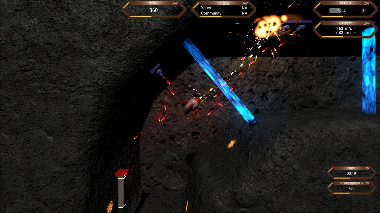 RocketShip Go Up Demo Screenshot 0