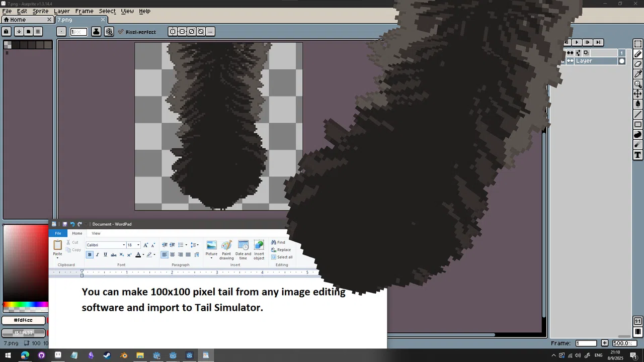 Tail Simulator Screenshot 4