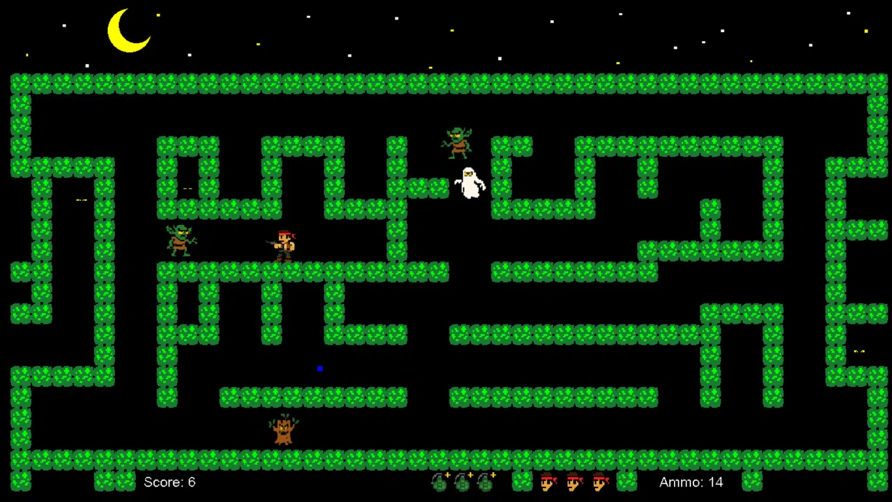 Nocturne Maze: Shadows in the Hedge Screenshot 1