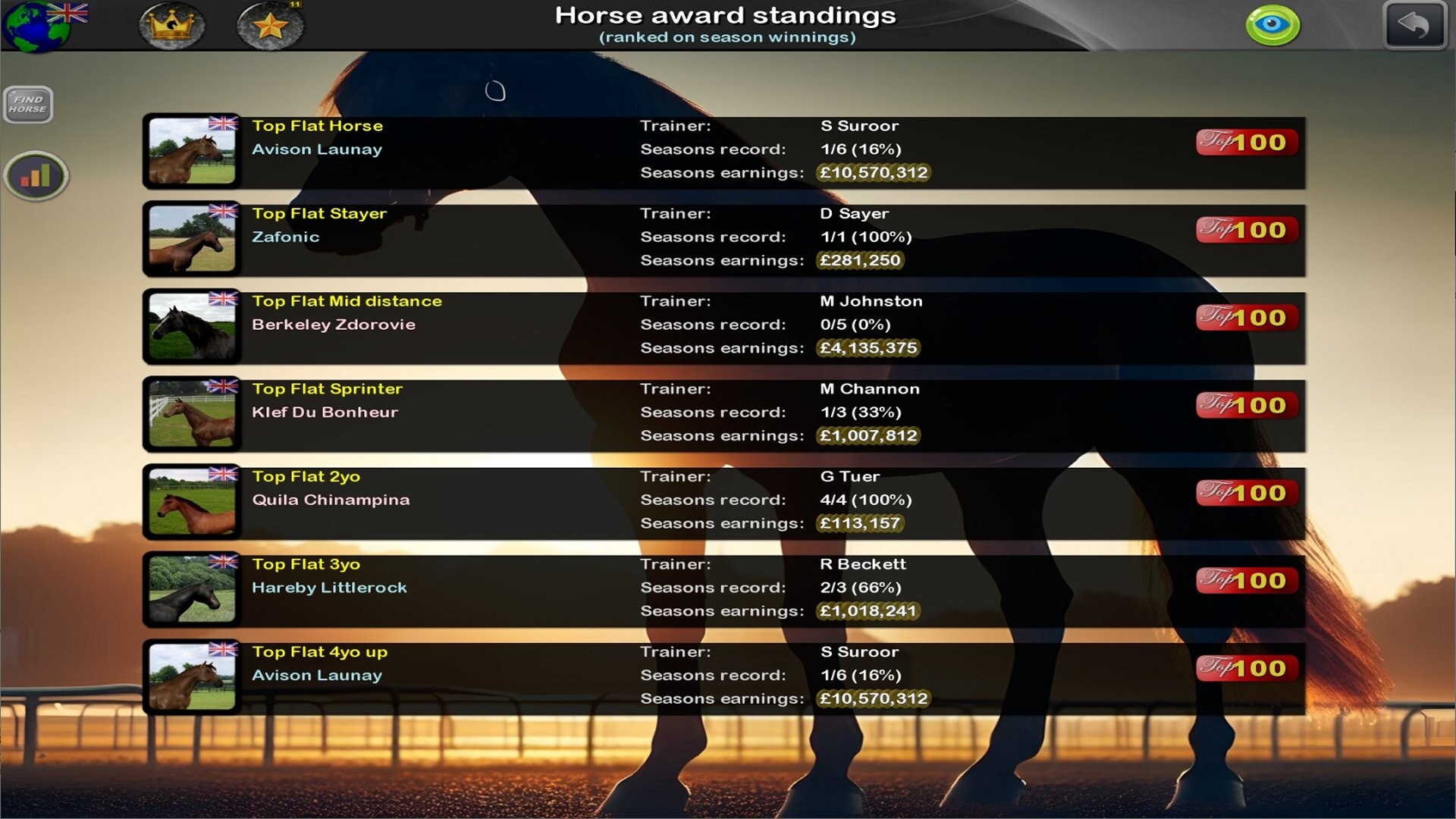 Starters Orders 8 Horse Racing Screenshot 11