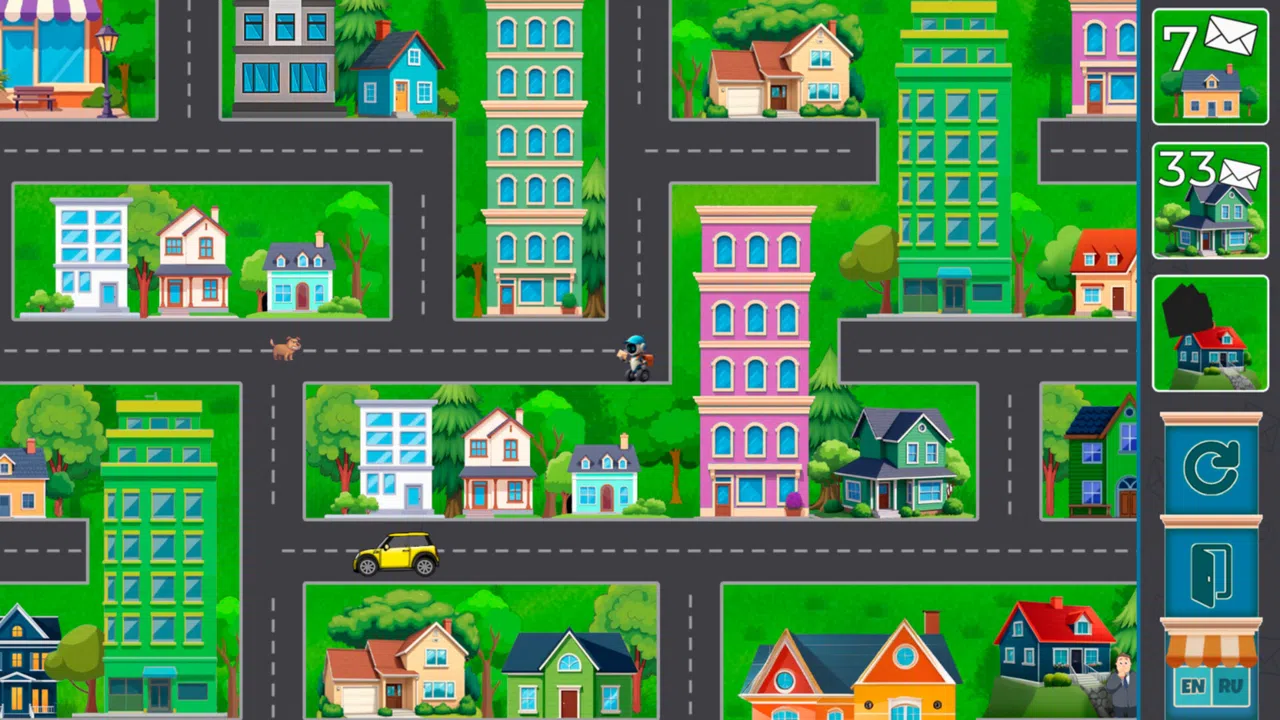 Robot-Mail Rush Screenshot 3