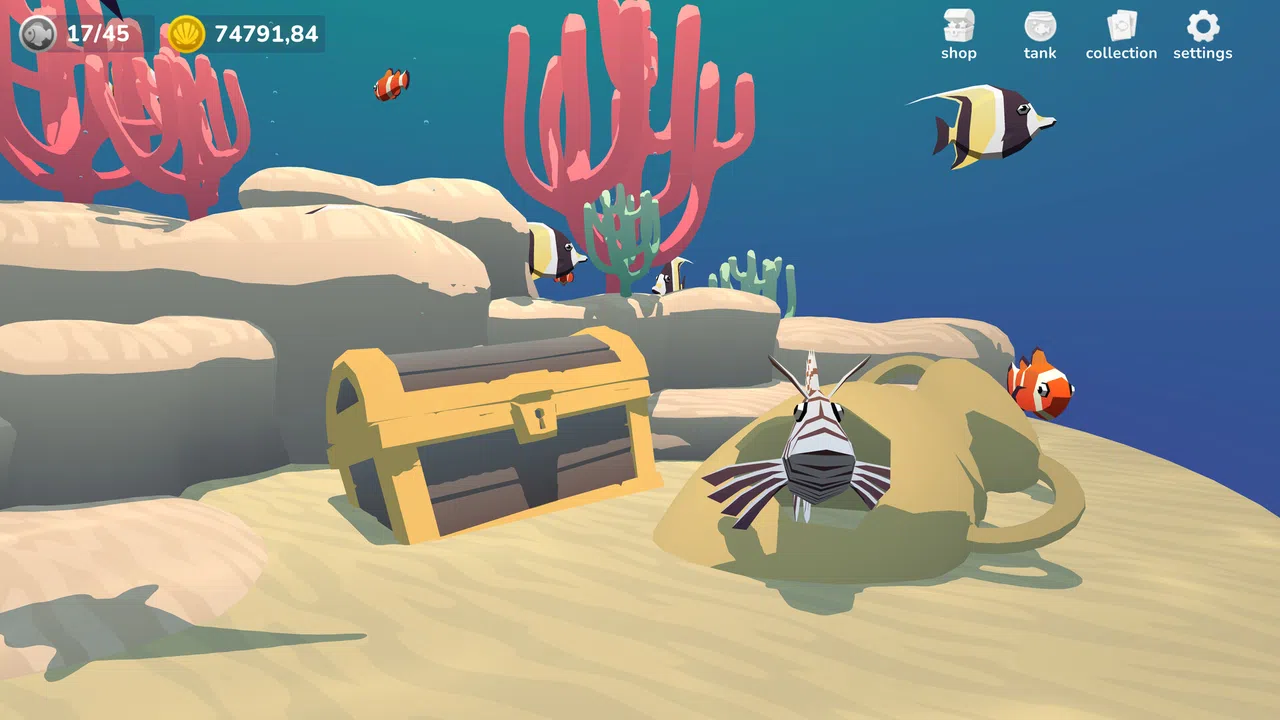 Just Fish: Idle Aquarium Screenshot 2