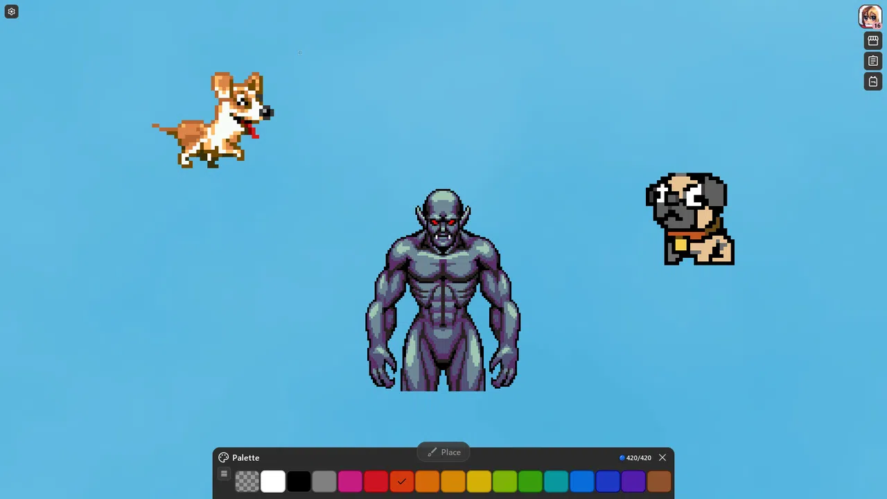PIXEL PLACE Screenshot 4