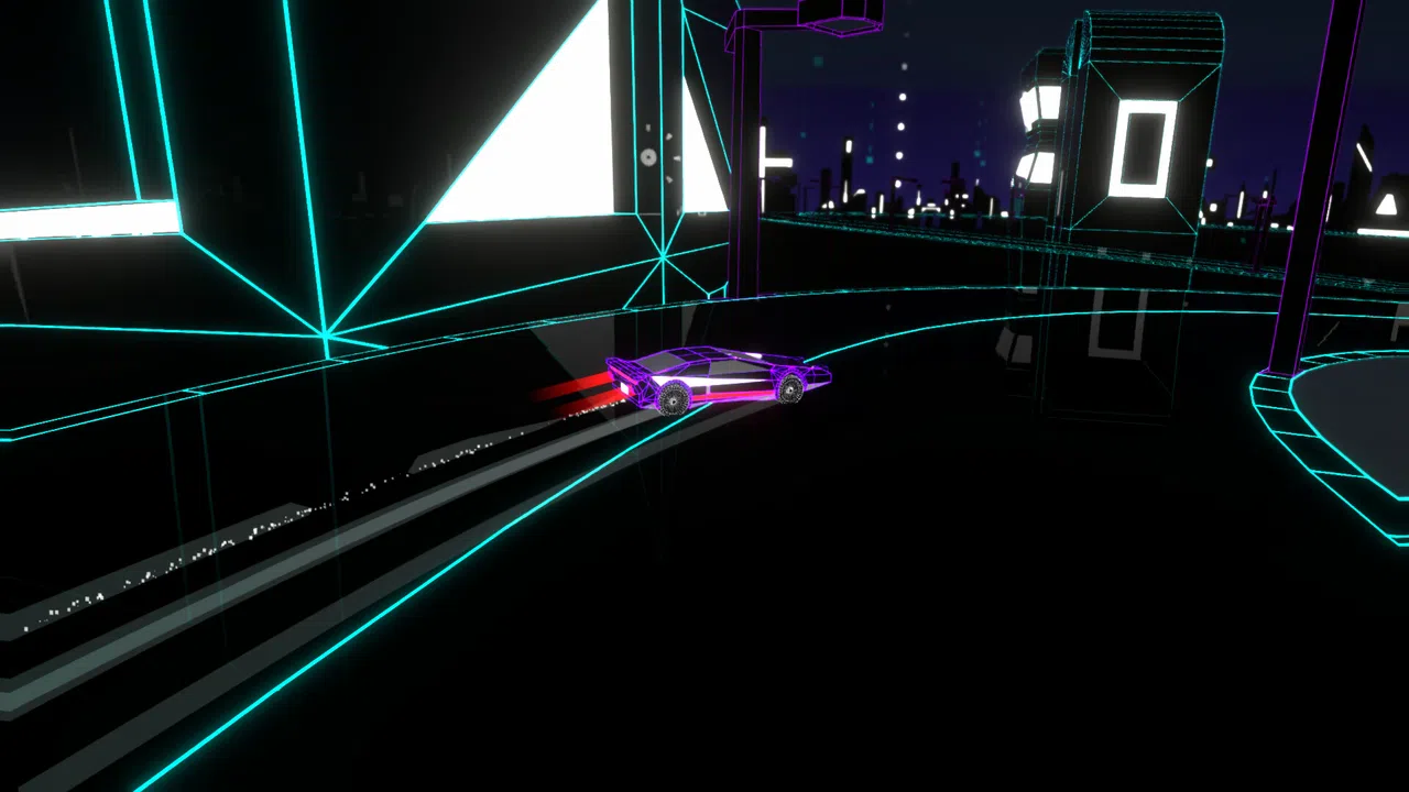 Wireframe: Racing Screenshot 3