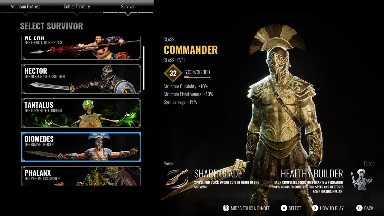 Achilles: Survivor - Supporter Pack Screenshot 3