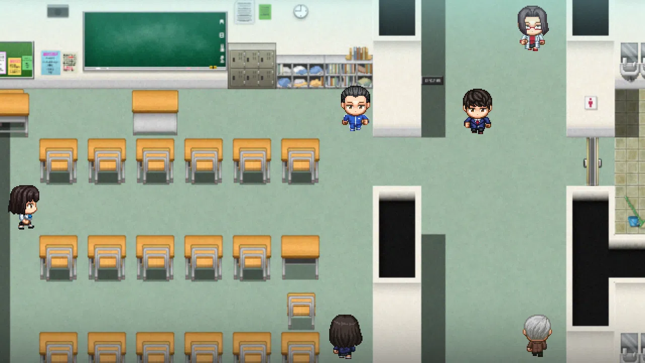 RPG Maker MV - SERIALGAMES LivingGoodCity Japanese School NPC SET Screenshot 4