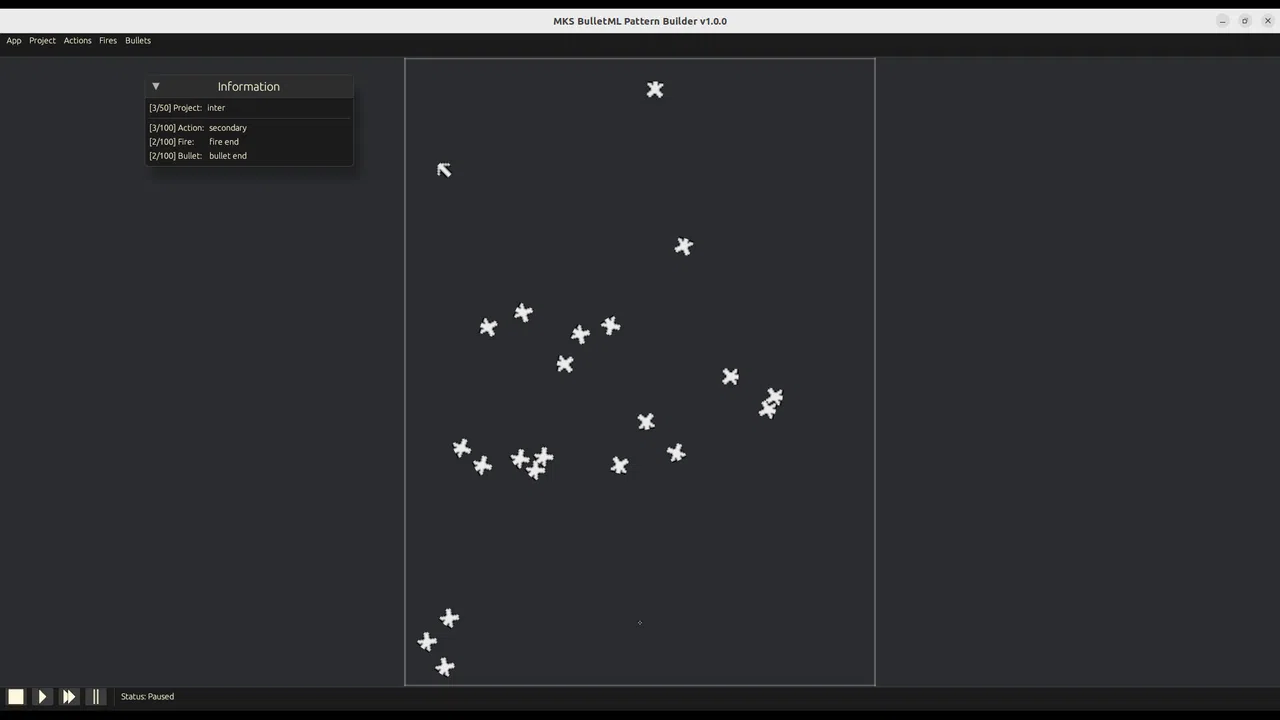 MKS BulletML Pattern Builder Screenshot 6