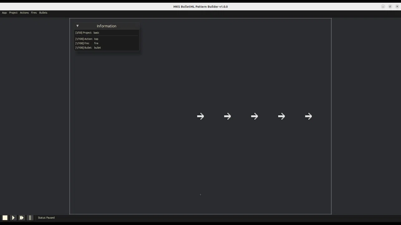 MKS BulletML Pattern Builder Screenshot 10