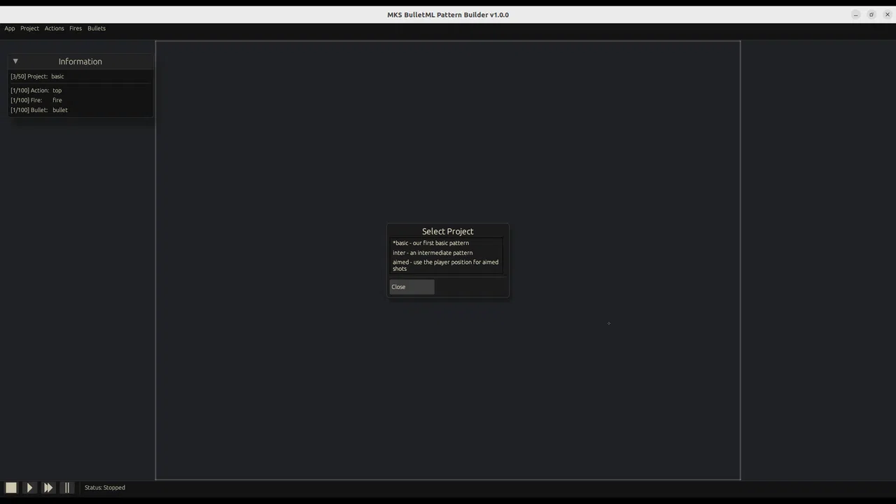 MKS BulletML Pattern Builder Screenshot 12