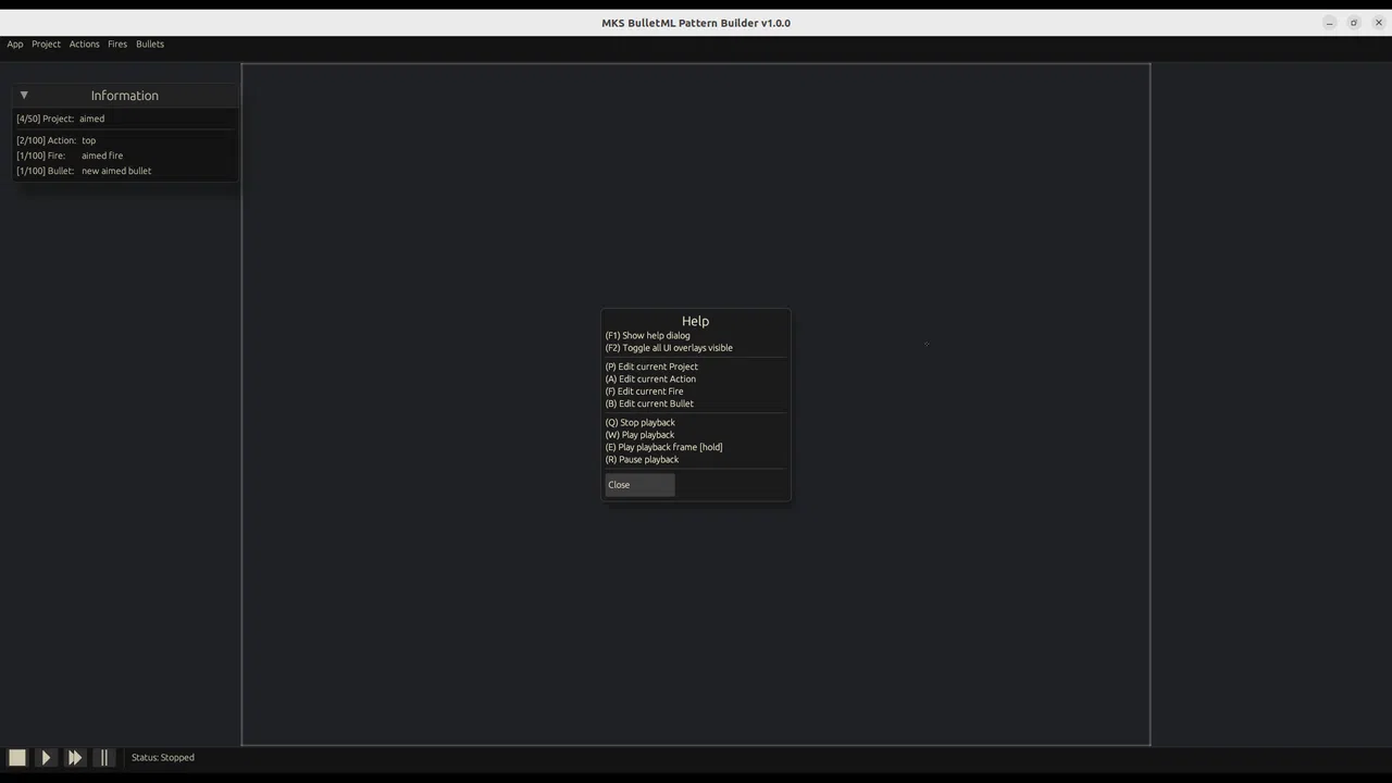 MKS BulletML Pattern Builder Screenshot 9