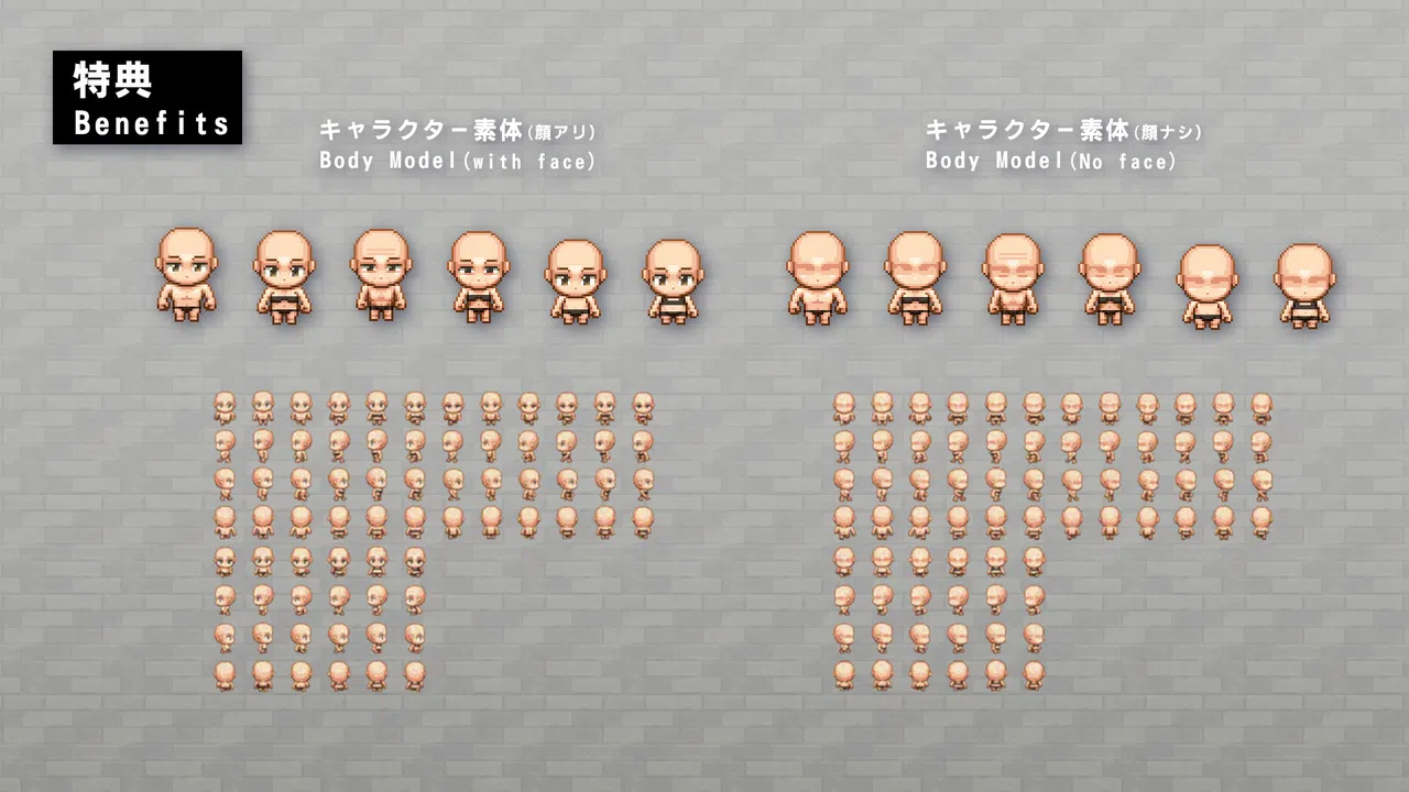 RPG Maker MZ - SERIALGAMES LivingGoodCity Japanese School NPC SET Screenshot 3