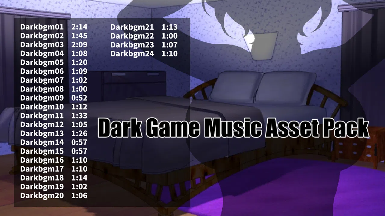 RPG Maker MZ - Dark Game Music Asset Pack Screenshot 0