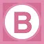 B icon