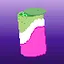 Chemical reaction icon